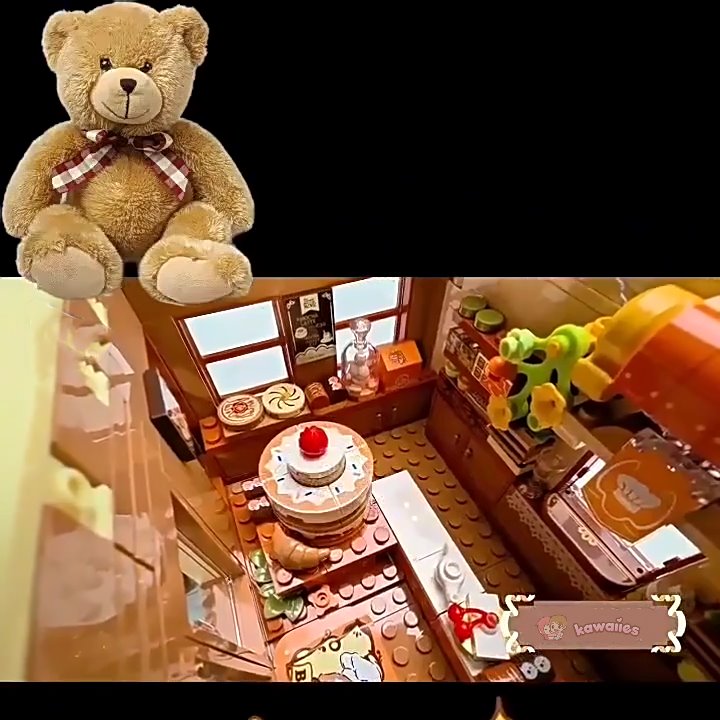 Norvo | Honey Bear Cupcakes & Cookies Bakeri Mikro Byggeklosser