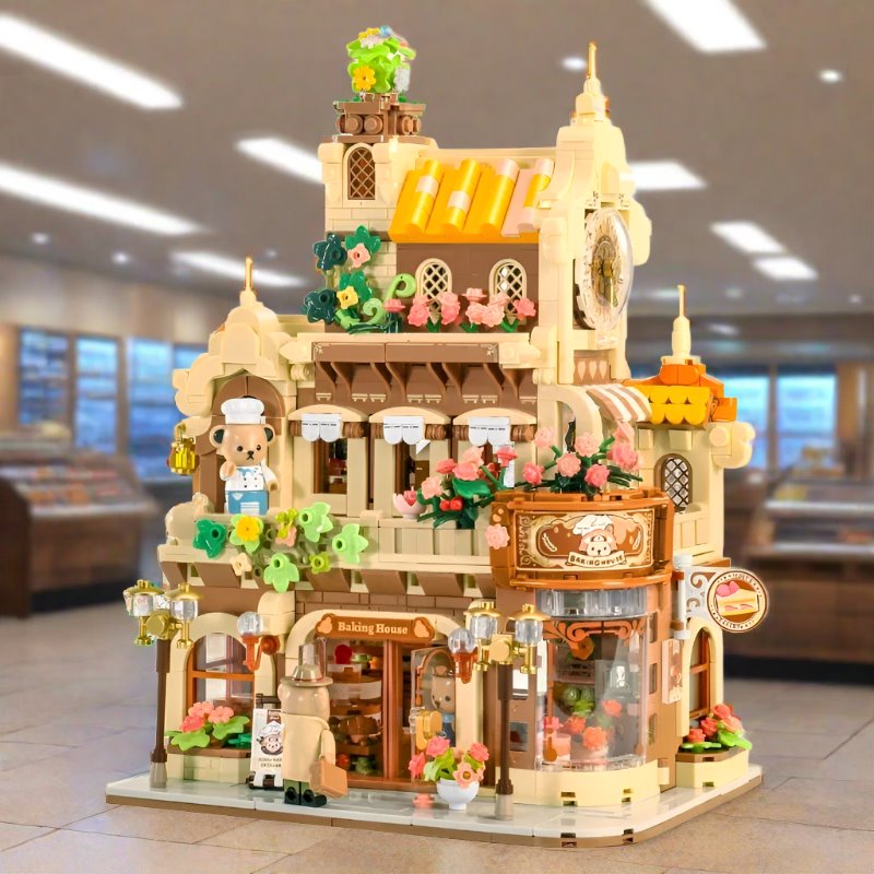 Norvo | Honey Bear Cupcakes & Cookies Bakeri Mikro Byggeklosser