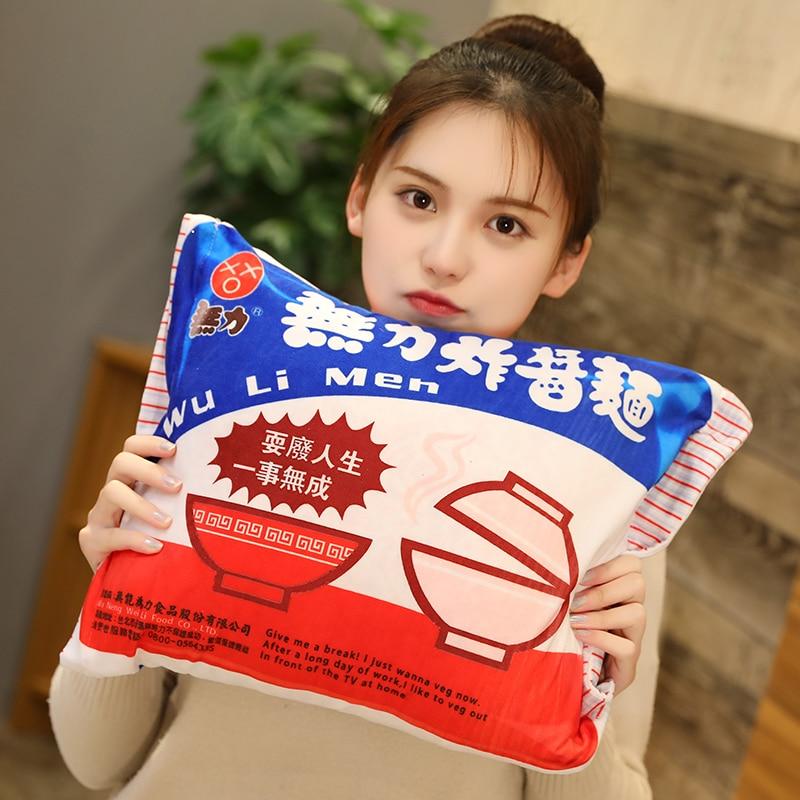Norvo | Instant Noodle Plushie Pillow