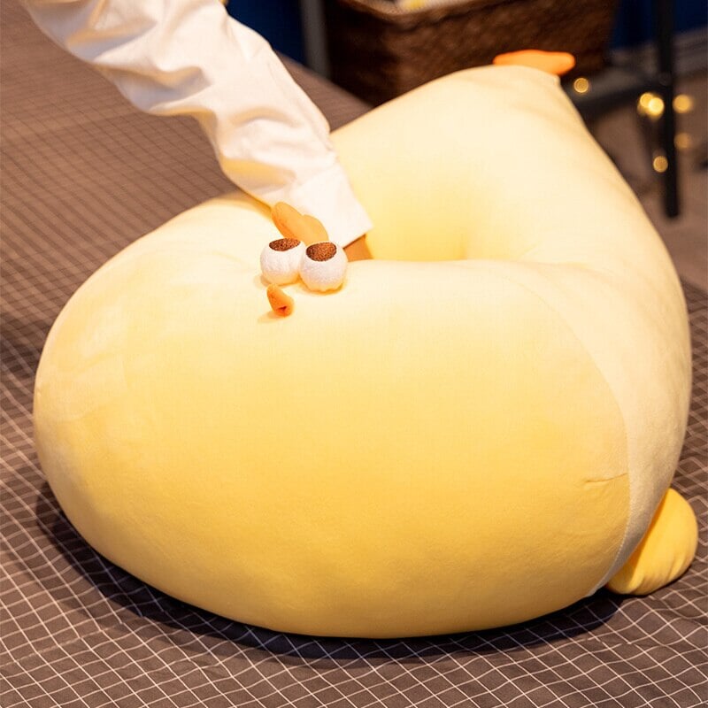 Norvo | Jaba den Chonky Gule Kylling Plushie