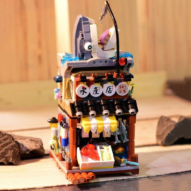 Norvo | Japansk Ramen Bar Sjømatbutikk Mikrobysbyggesett