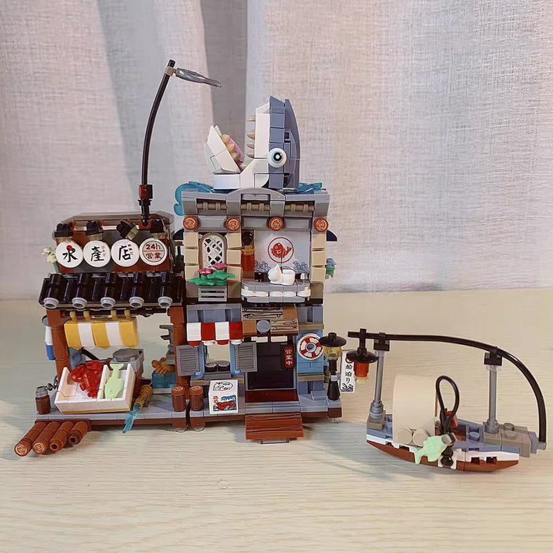 Norvo | Japansk Ramen Bar Sjømatbutikk Mikrobysbyggesett