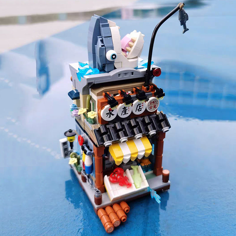 Norvo | Japansk Ramen Bar Sjømatbutikk Mikrobysbyggesett