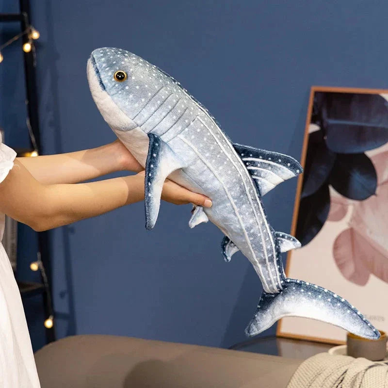 Norvo | Kawaii Blå Hvalhai Kosebamse