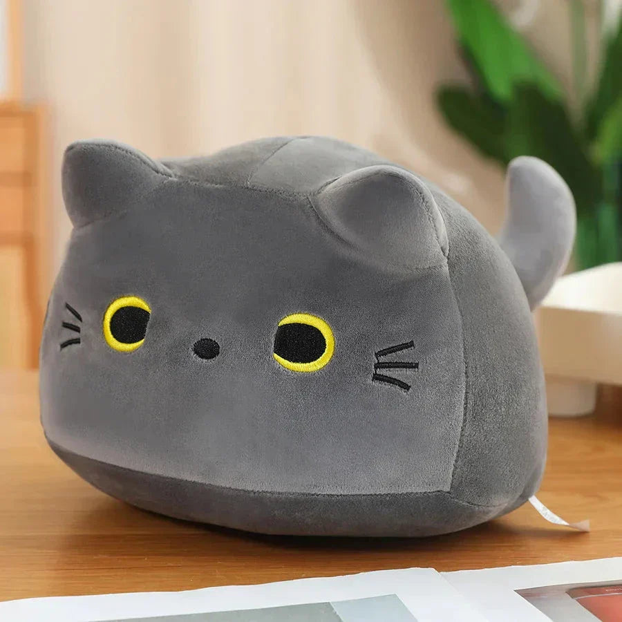 Norvo | Kawaii Chunky Katt Plushies med Kattunger