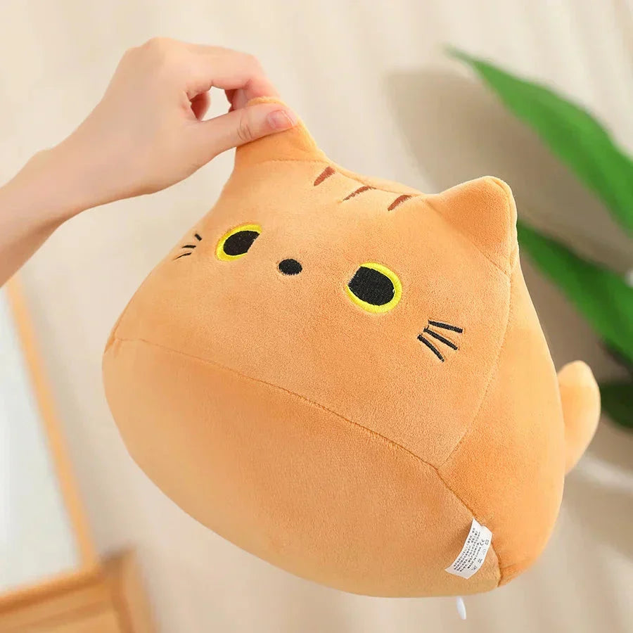 Norvo | Kawaii Chunky Katt Plushies med Kattunger