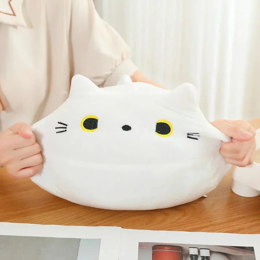 Norvo | Kawaii Chunky Katt Plushies med Kattunger