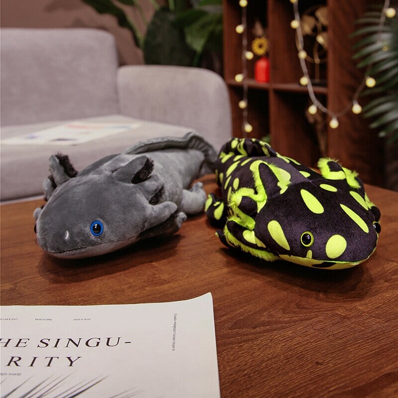 Norvo | Kawaii Fargerik Likelike Axolotl Plushie Familie