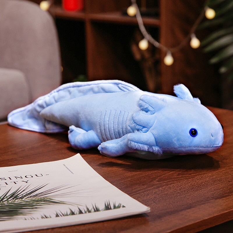 Norvo | Kawaii Fargerik Likelike Axolotl Plushie Familie