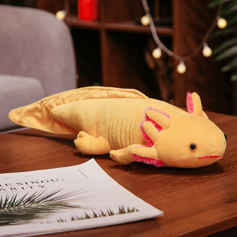 Norvo | Kawaii Fargerik Likelike Axolotl Plushie Familie