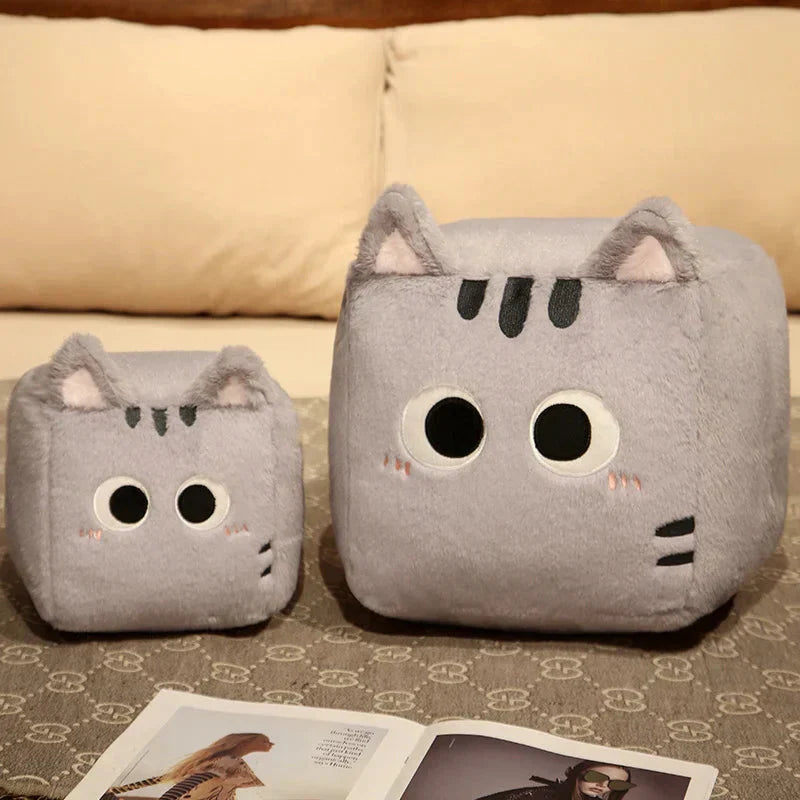 Norvo | Kawaii Fluffy Cube Cat Plushie Collection