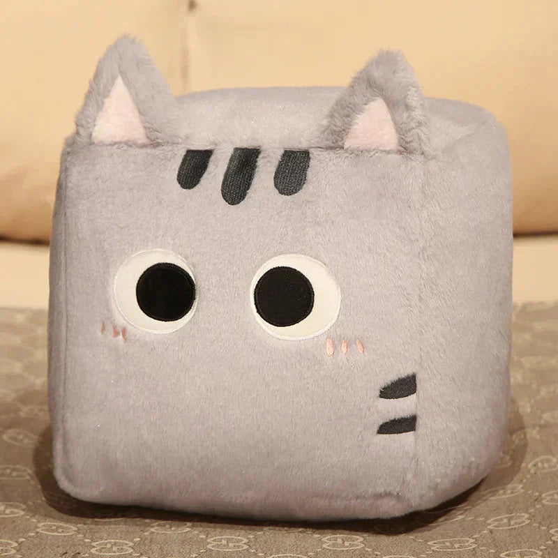 Norvo | Kawaii Fluffy Cube Cat Plushie Collection