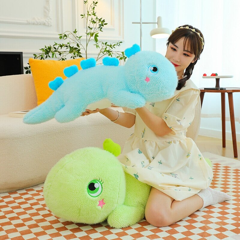 Norvo | Kawaii Fluffy Stegosaurus Dinosaur Plushies