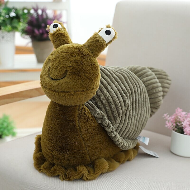 Norvo | Kawaii Grønn Snail Plushie