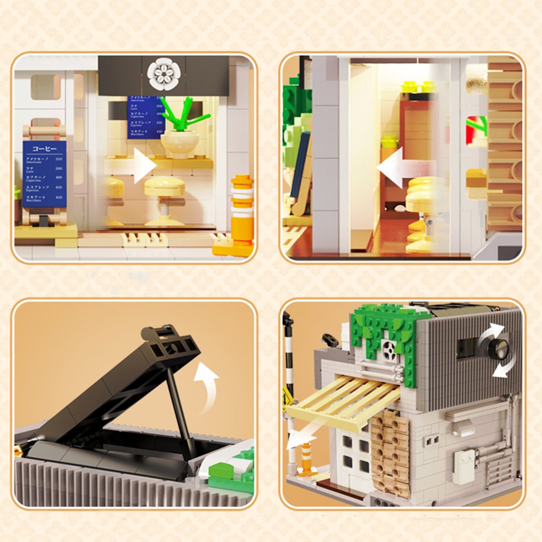 Norvo | Kawaii Japansk Kaffebutikk Byggesett