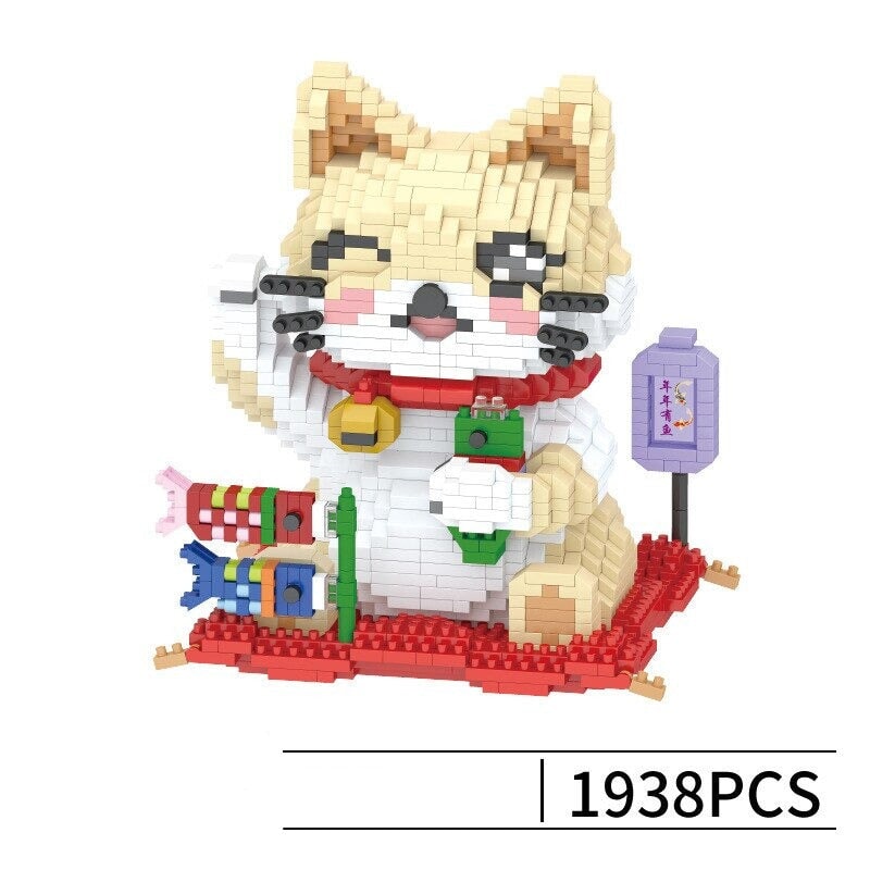 Norvo | Kawaii Lucky Fortune Cat Nano Byggesett