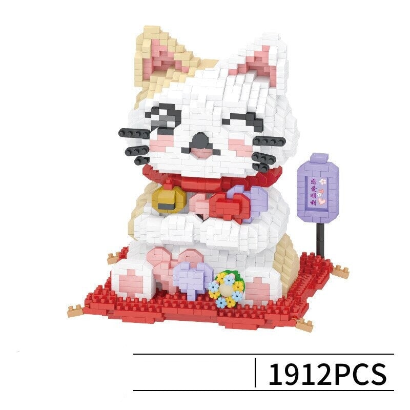 Norvo | Kawaii Lucky Fortune Cat Nano Byggesett