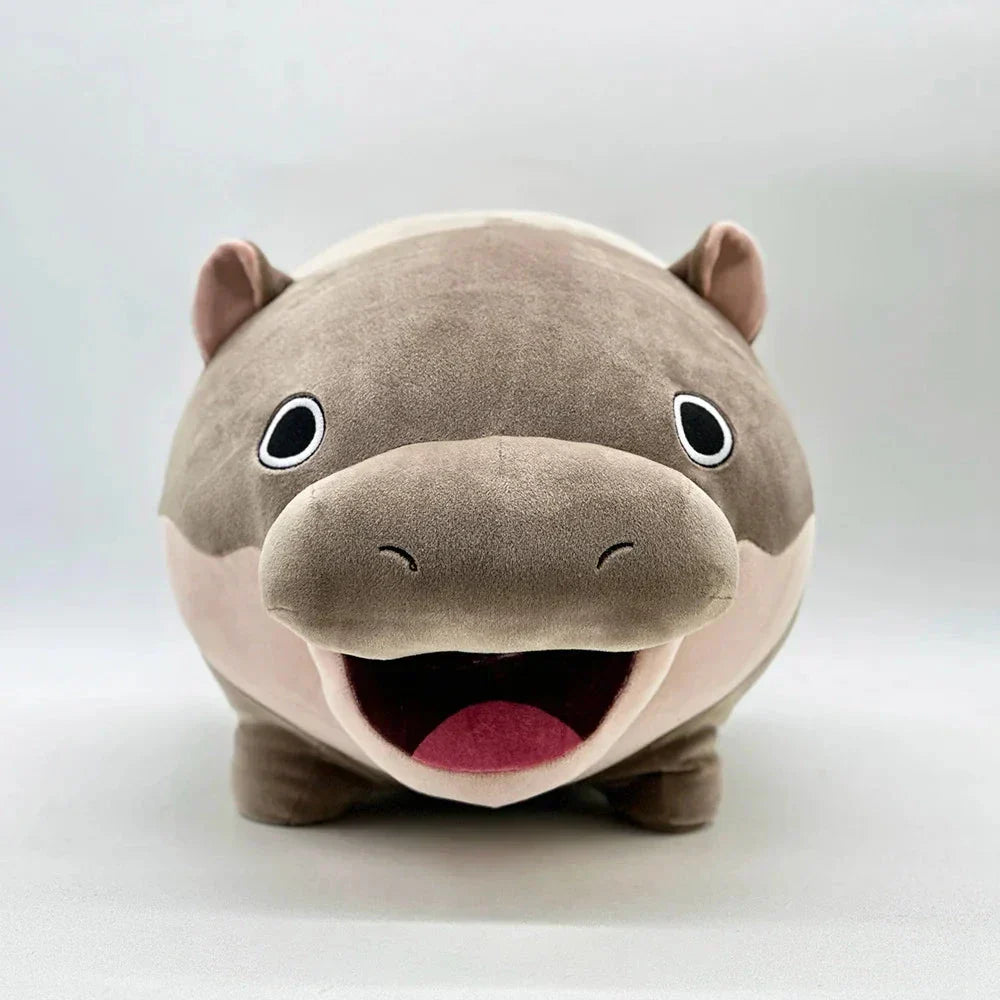 Norvo | Kawaii Moo Deng Baby Hippo Kosedyr