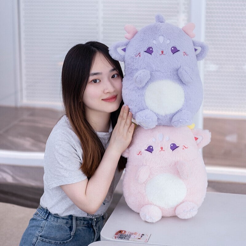 Norvo | Kawaii Pastell Chubby Deer Plush