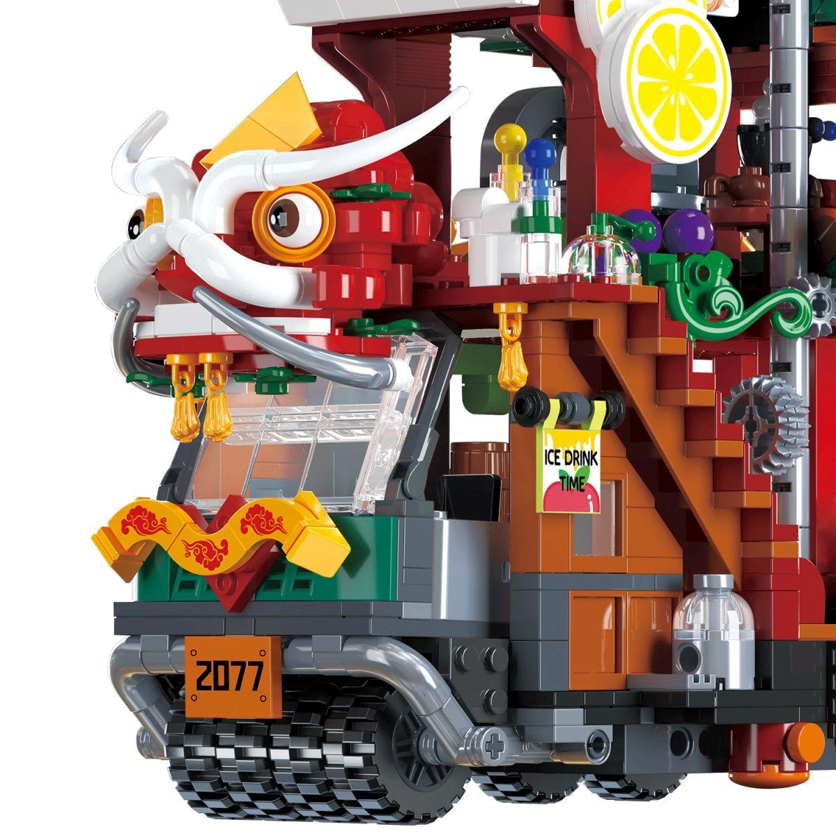 Norvo | Lion Dance Gate Mat Micro Bygning Sett