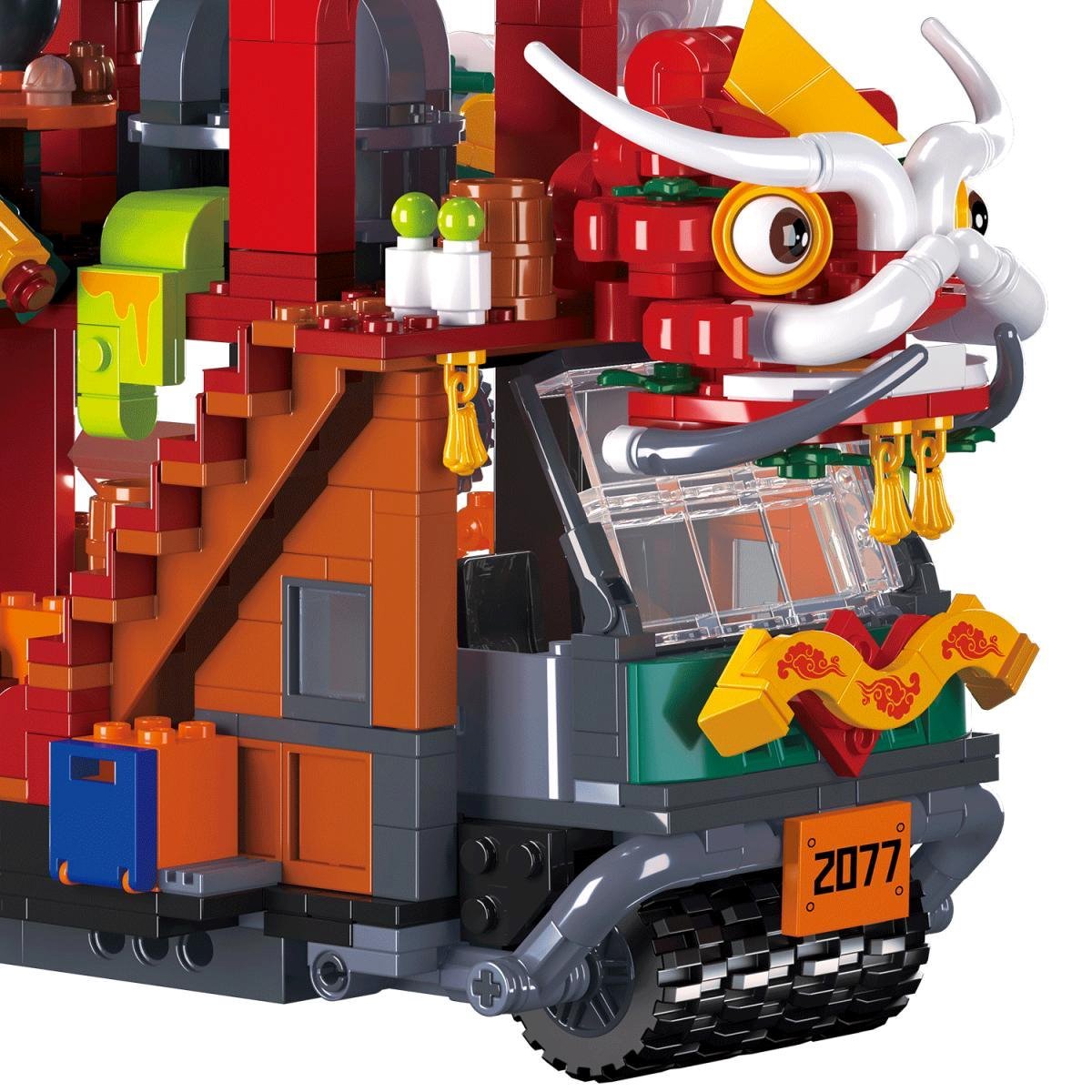 Norvo | Lion Dance Gate Mat Micro Bygning Sett