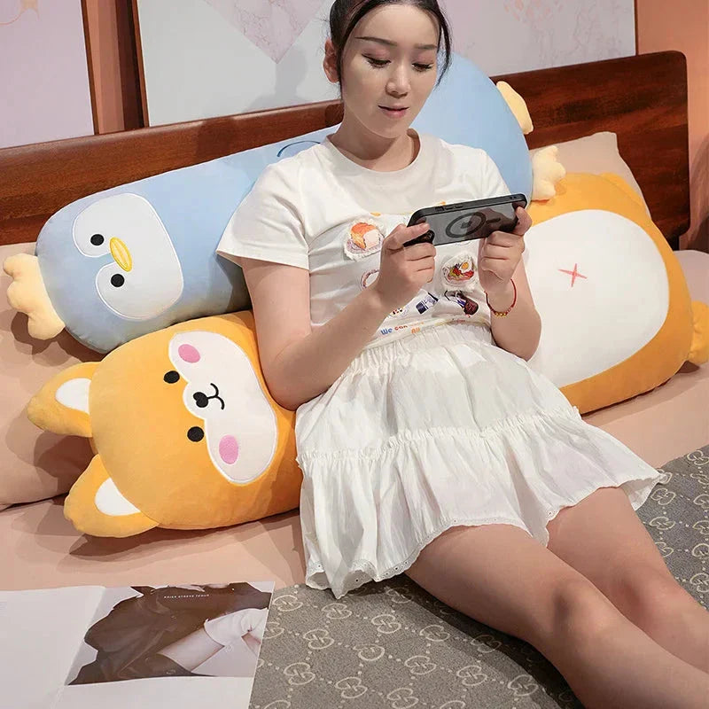 Norvo | Lang Pingvin Shiba Gris Zebra Koselig Kompis Kosedyr