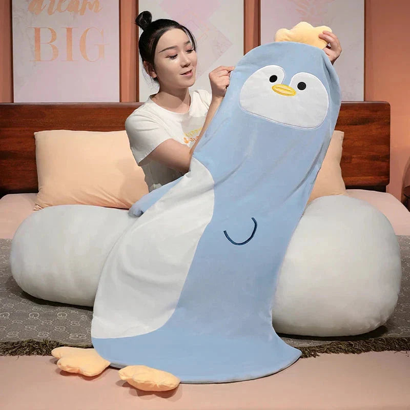 Norvo | Lang Pingvin Shiba Gris Zebra Koselig Kompis Kosedyr