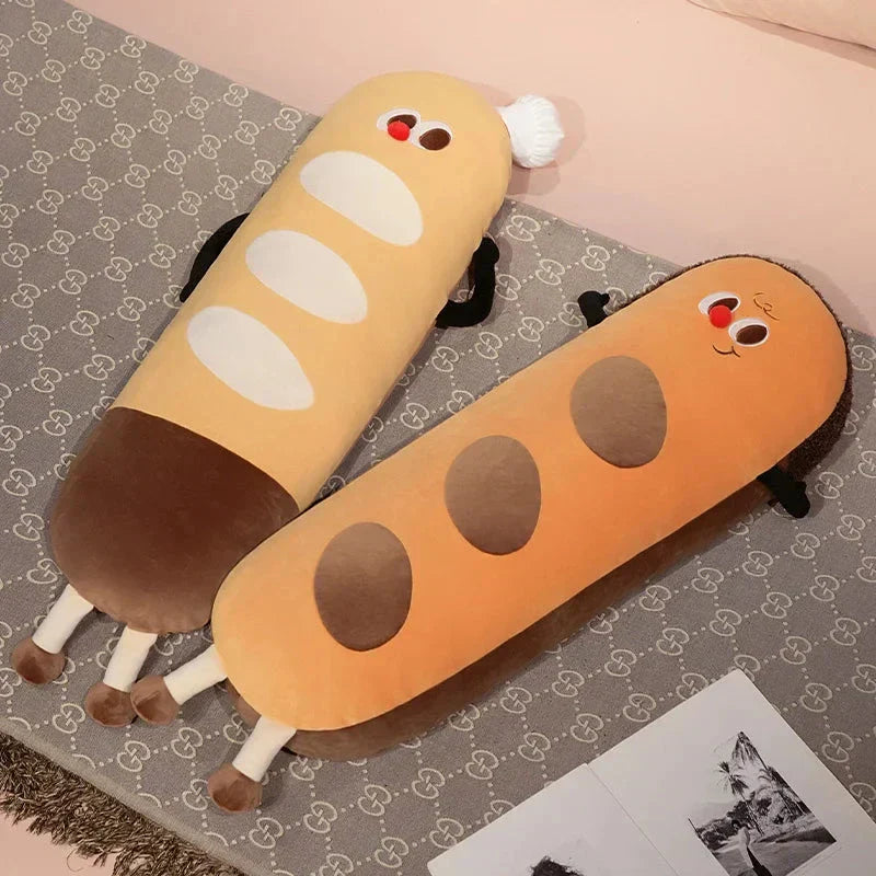 Norvo | Lang Snuggly Funny Baguette Brød Plushies
