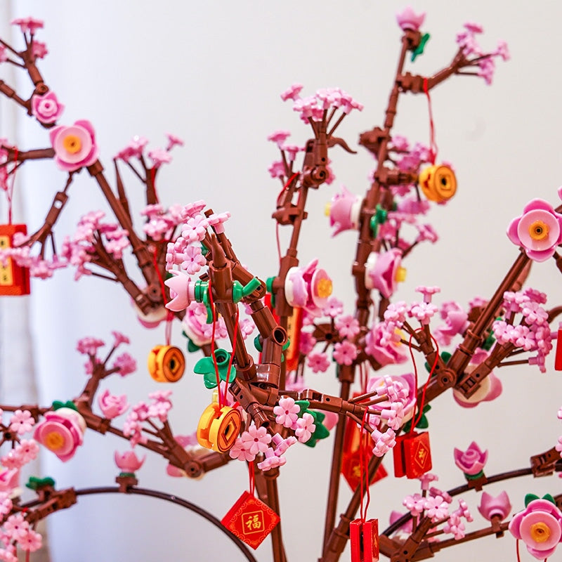 Norvo | Lucky Peach Blossom Vase Mikro Byggesteiner