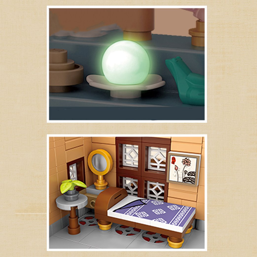 Norvo | Handelsbutikk & Hestestall Mikro Byggesett Samling