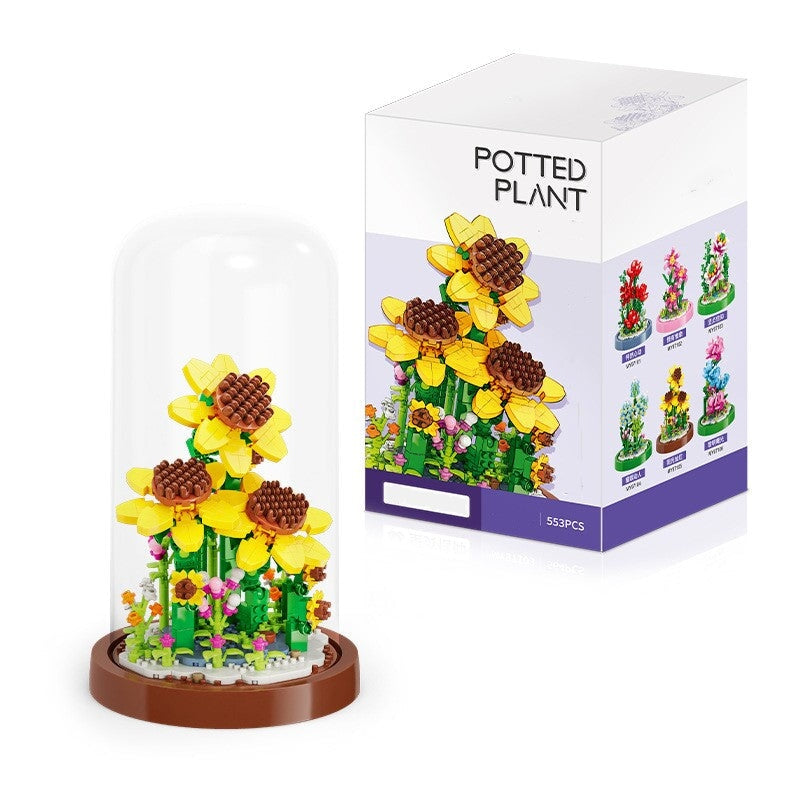 Norvo | Mikroblomster i en kuppelformet byggesett