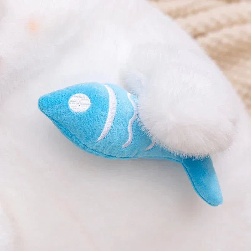 Norvo | Mochi Seal Plushie med Fisk