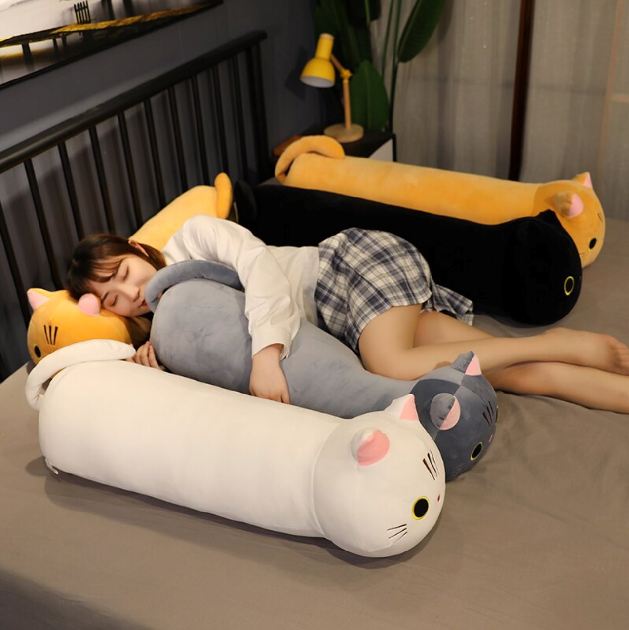 Norvo | Napping Neko Plysdyr