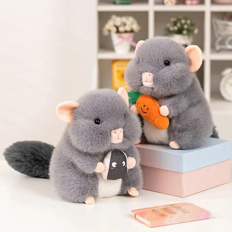 Norvo | Nunu & Nibbles Chubby Chinchilla Plushies