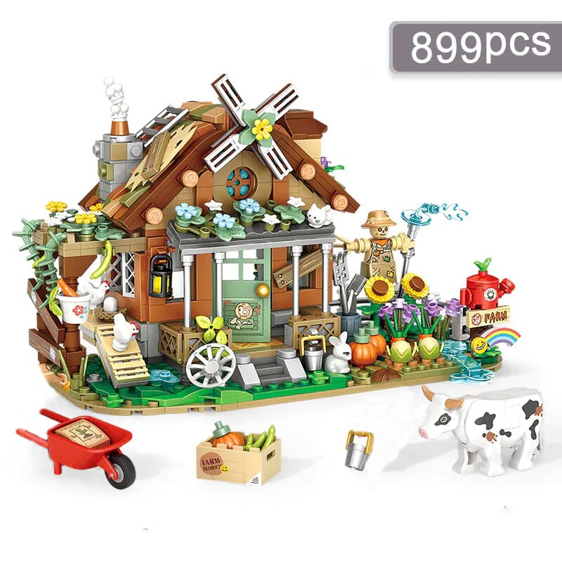 Norvo | Old MacDonald Gårds Hus Mikro Byggekloss