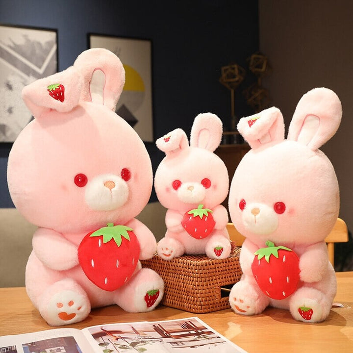 Norvo | Rosa Jordbær Kanin Plush