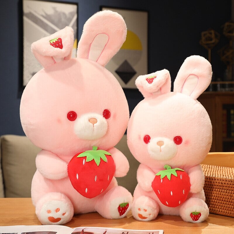 Norvo | Rosa Jordbær Kanin Plush
