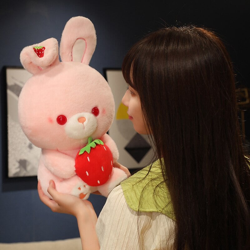 Norvo | Rosa Jordbær Kanin Plush