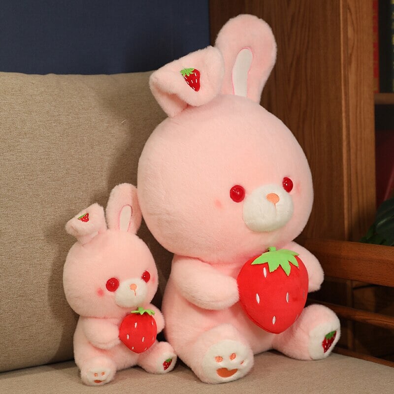 Norvo | Rosa Jordbær Kanin Plush