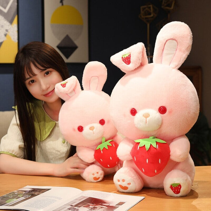Norvo | Rosa Jordbær Kanin Plush