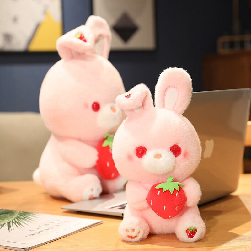 Norvo | Rosa Jordbær Kanin Plush