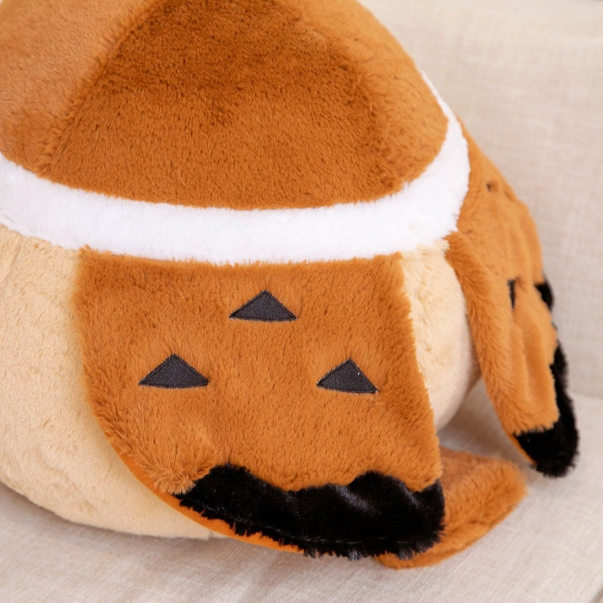 Norvo | Rund Chonky Spurv Raven Kråke Fugler Plushies