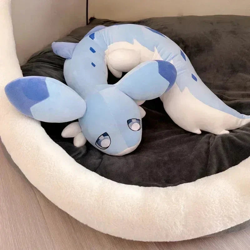 Norvo | Sofi the Long Kawaii Baby Blue Hybrid Drage Plushie