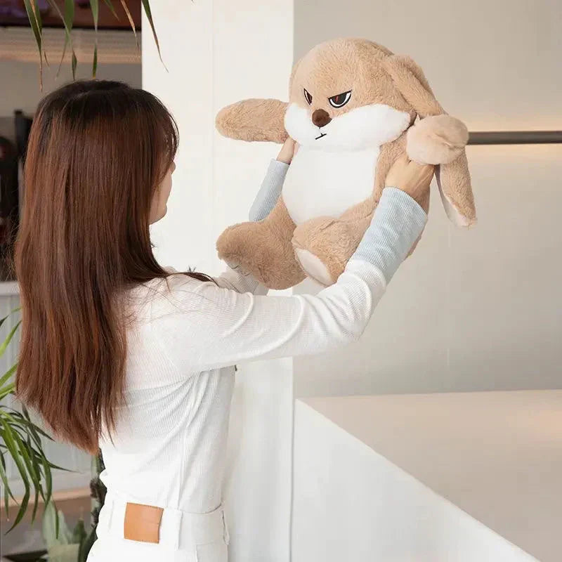 Norvo | Spike den Sinte Beige Fluffy Kanin Plussleketøy