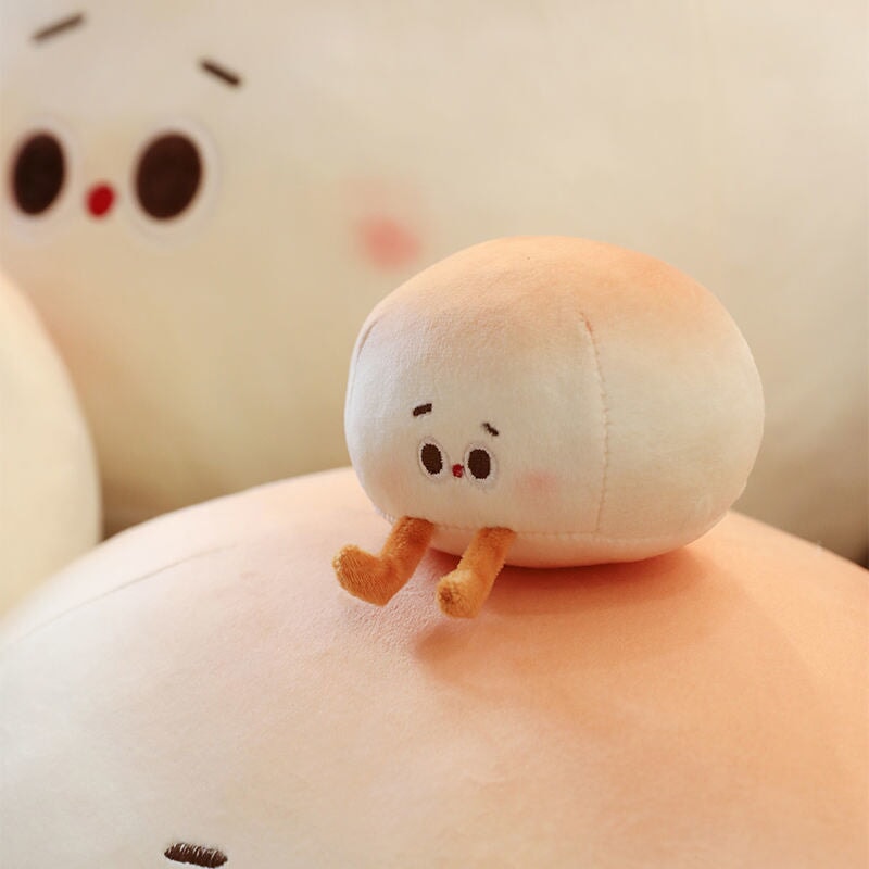 Norvo | Dampet Rund Fylte Bao Bun Plushie