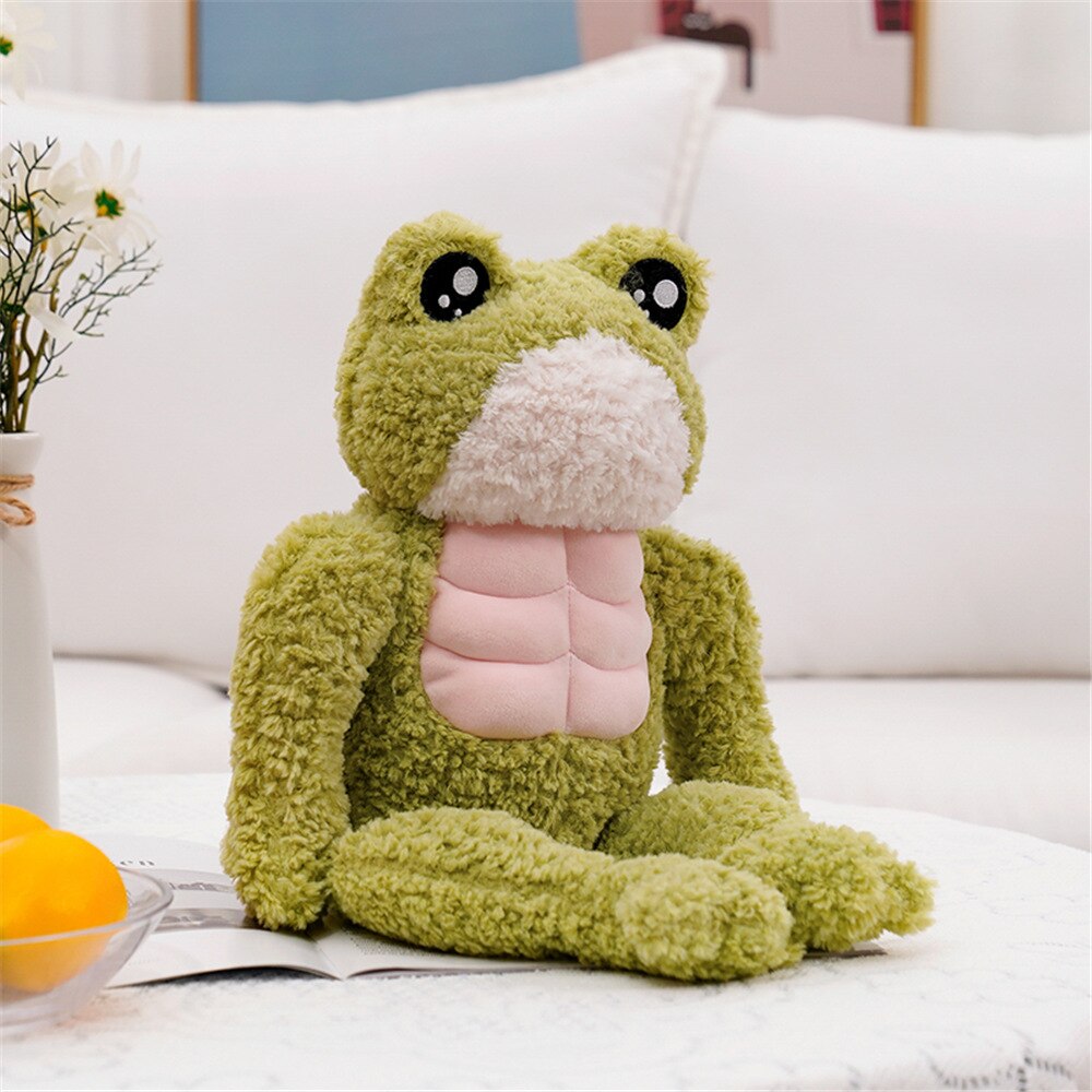 Norvo | The Dench Muscle Frog Plushie