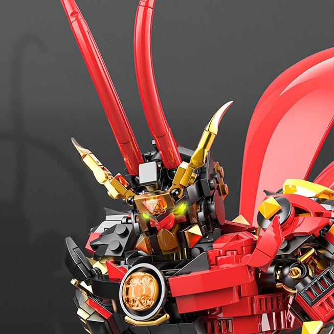 Norvo | The Great Monkey King Collection Dark Knight Sun Wukong Byggesteiner