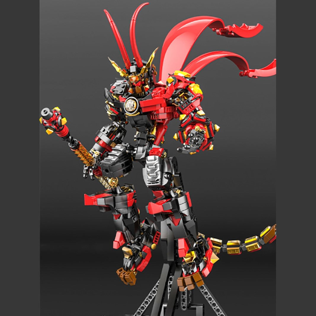 Norvo | The Great Monkey King Collection Dark Knight Sun Wukong Byggesteiner