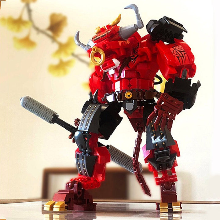 Norvo | Wukong Ape Okse Svin Mecha Krigere Byggetegn