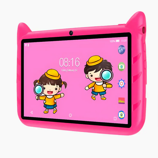 Norvo | 7-tommers barnemaskin – Android 13, 5G WiFi, 4GB RAM, 64GB lagring – Barnevennlig læring & underholdningsenhet